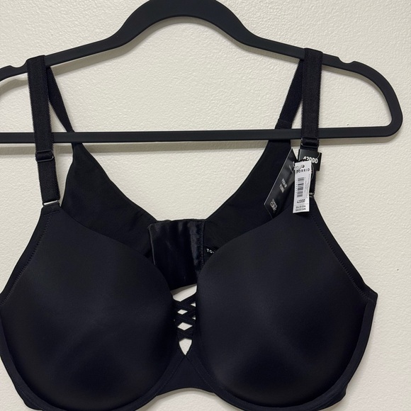 Torrid Wire Push up Plunge corset front 360 smoothing bra black - Picture 1 of 5